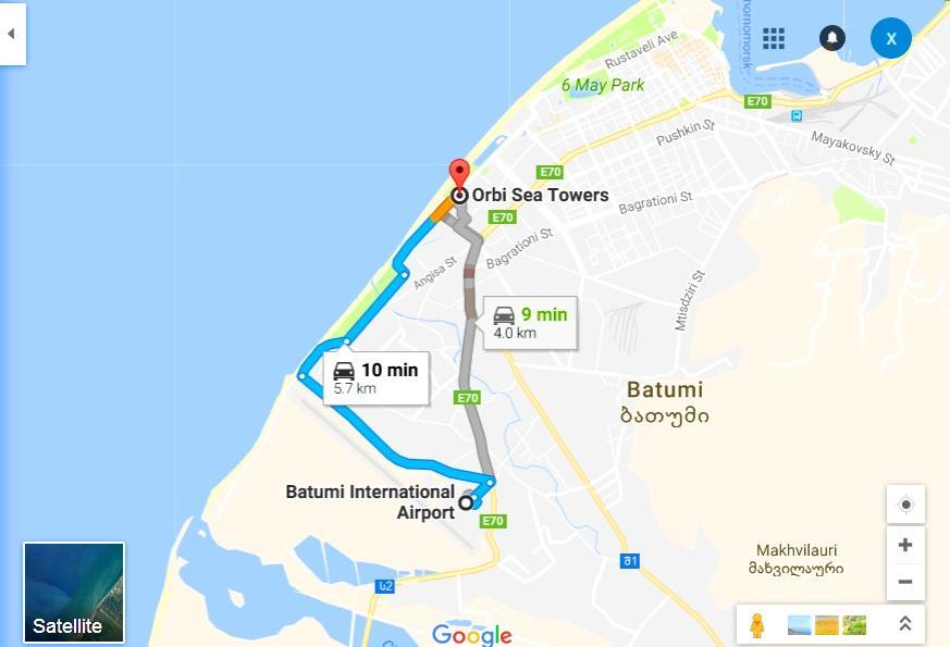Orbi Sea Towers Block G Apartment Батуми Екстериор снимка